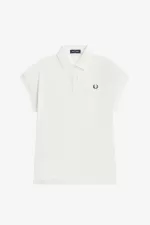 Fred Perry A-Line Piqué Women’s Polo Shirt Snow White JWBFG8506