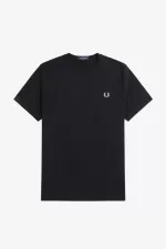 Fred Perry Abstract Graphic Men’s T-Shirt Black White RDCLF6170