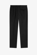 Fred Perry Archive Tailored Men’s Pants Black QELKO8301