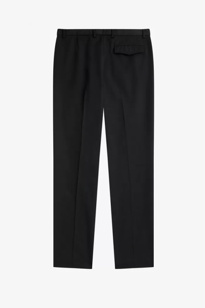 Fred Perry Archive Tailored Men’s Pants Black QELKO8301