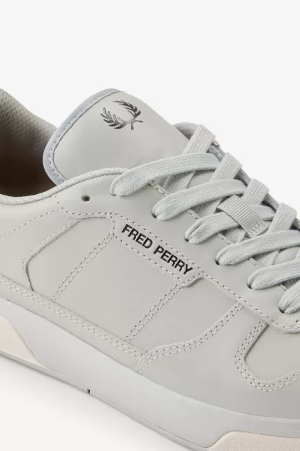 Fred Perry B300 Men’s Tennis Shoes Grey Black IMUNK2870