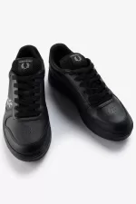 Fred Perry B300 Men’s Trainers Black Grey WORHE3159