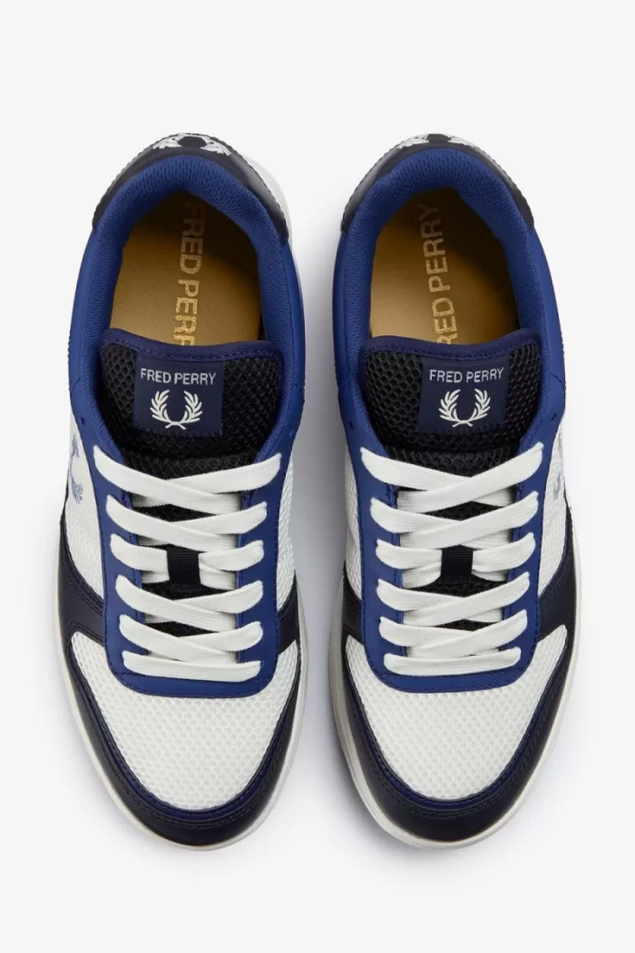 Fred Perry B300 Men’s Trainers Shaded Cobalt Light Beige DSANV3162