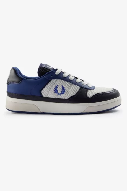 Fred Perry B300 Men’s Trainers Shaded Cobalt Light Beige DSANV3162