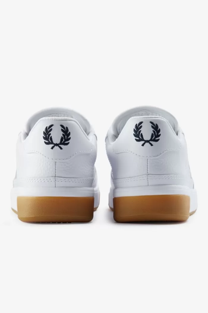 Fred Perry B300 Men’s Trainers White Navy RBOPX5387