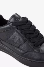 Fred Perry B440 Men’s Tennis Shoes Black Anchor Grey FQBRZ4351