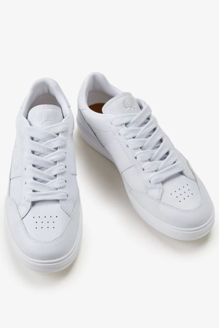 Fred Perry B440 Men’s Tennis Shoes White Ivory JBXVS4986