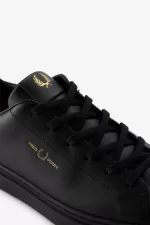 Fred Perry B71 Men’s Tennis Shoes Black Gold LHFZC8514