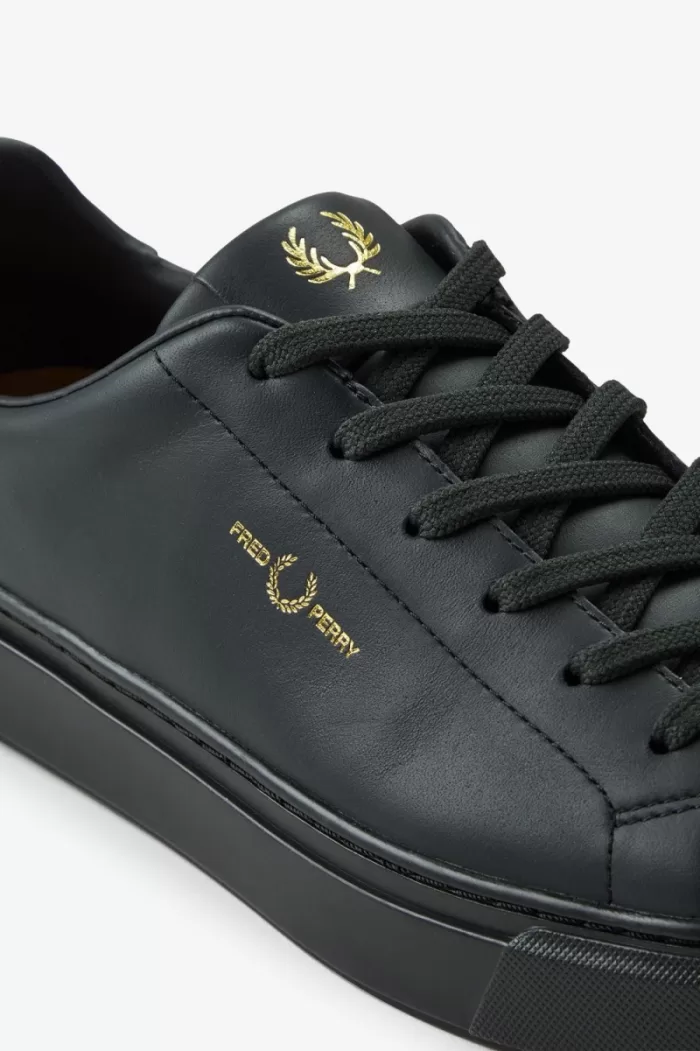 Fred Perry B71 Men’s Tennis Shoes Night Green Gold PQYGF7346