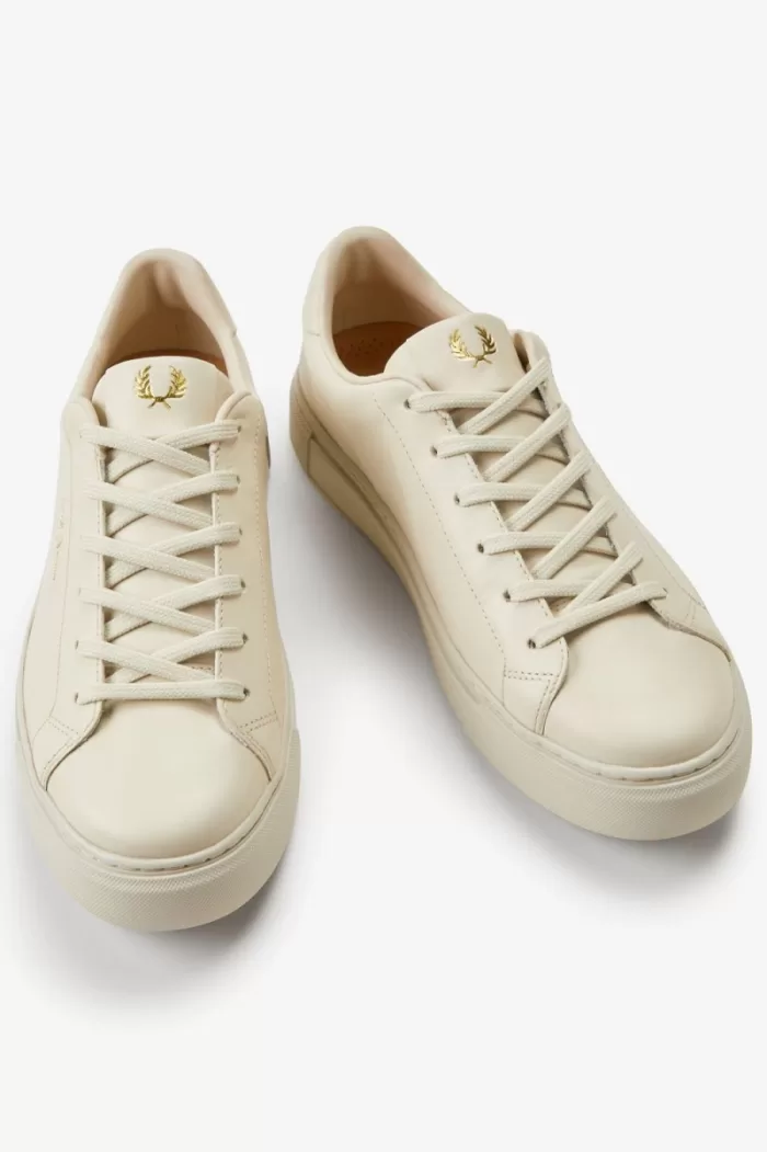 Fred Perry B71 Men’s Tennis Shoes Oatmeal Gold ABOXR1745