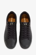 Fred Perry B721 Men’s Tennis Shoes Black Gunmetal SVYRE6915