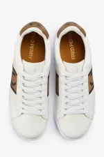 Fred Perry B721 Men’s Tennis Shoes Ivory Black THXSL1576