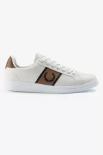 Fred Perry B721 Men’s Tennis Shoes Ivory Black THXSL1576