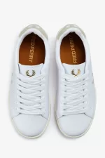 Fred Perry B721 Men’s Tennis Shoes White Light Mint FUDYA0459