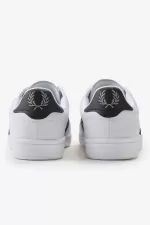 Fred Perry B721 Men’s Tennis Shoes White Warm Grey GRLEN1865