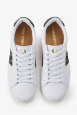 Fred Perry B721 Men’s Tennis Shoes White Warm Grey GRLEN1865