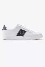 Fred Perry B721 Men’s Tennis Shoes White Warm Grey GRLEN1865