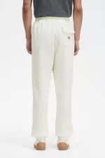 Fred Perry Badge Detail Track Men’s Pants Beige GHMOP2431