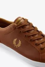 Fred Perry Baseline Men’s Tennis Shoes Tan ZFAET6351