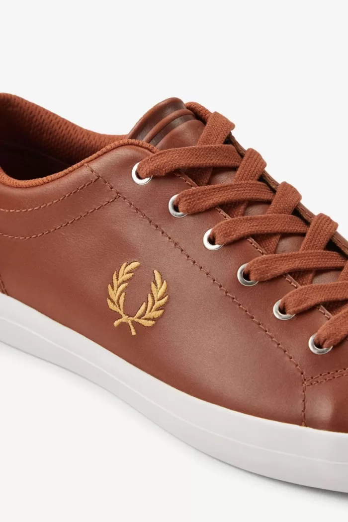 Fred Perry Baseline Men’s Tennis Shoes Tan QGMZW6192