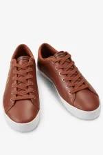 Fred Perry Baseline Men’s Tennis Shoes Tan QGMZW6192