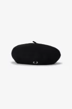 Fred Perry Beret Women’s Hats Black VSATB6098