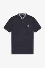 Fred Perry Bomber Collar Men’s Polo Shirt Navy NFCXL3701