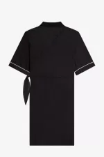 Fred Perry Bowling Shirt Women’s Dress Black FGYBX6235