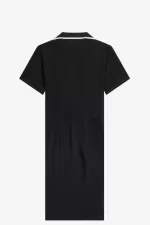 Fred Perry Bowling Shirt Women’s Dress Black ZJXSO2178