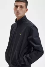 Fred Perry Brentham Men’s Jackets Black BOLTY4625