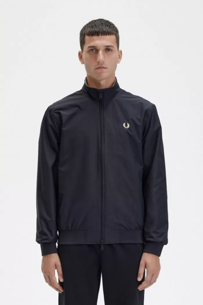 Fred Perry Brentham Men’s Jackets Black BOLTY4625