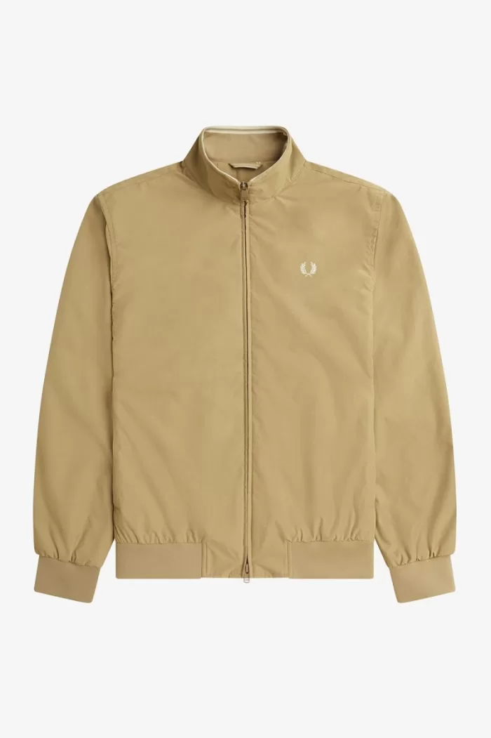 Fred Perry Brentham Men’s Jackets Green YHPKR8530