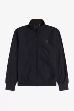 Fred Perry Brentham Men’s Jackets Navy GKXFQ6081