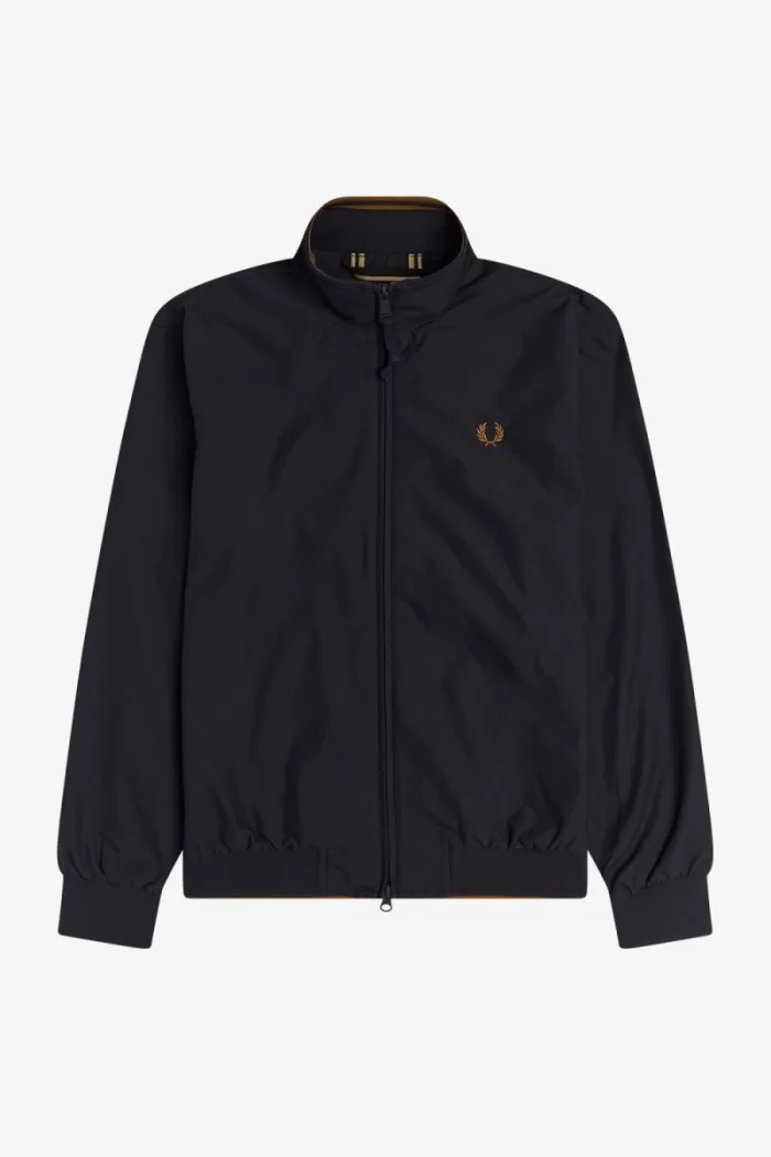 Fred Perry Brentham Men’s Jackets Navy GKXFQ6081