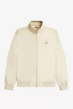 Fred Perry Brentham Men’s Jackets Oatmeal PVGBD1295