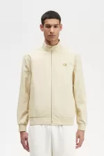 Fred Perry Brentham Men’s Jackets Oatmeal PVGBD1295