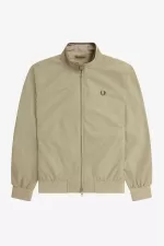 Fred Perry Brentham Men’s Jackets Warm Grey QGEZR6397