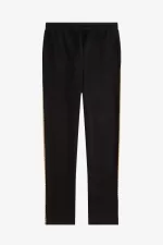 Fred Perry Chequerboard Tape Track Men’s Pants Black ZWAIL0974