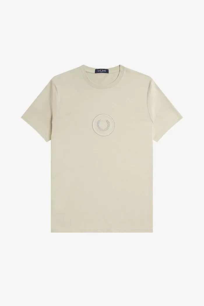 Fred Perry Circle Branding Men’s T-Shirt Light Mint JZCHL2053