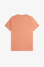 Fred Perry Circle Branding Men’s T-Shirt Light Rust PHRYF4569