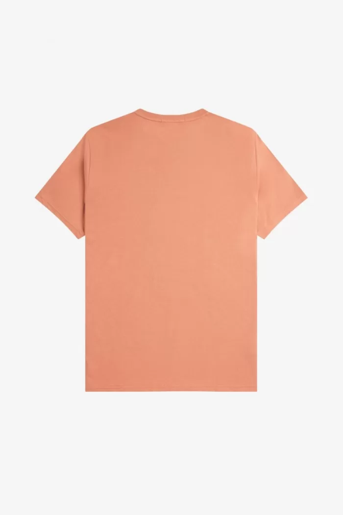 Fred Perry Circle Branding Men’s T-Shirt Light Rust PHRYF4569