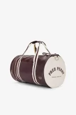 Fred Perry Classic Barrel Men’s Bags Dark Red Beige DYXNZ2981