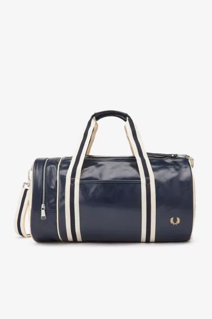 Fred Perry Classic Barrel Men’s Bags Navy Beige PXCWU7193