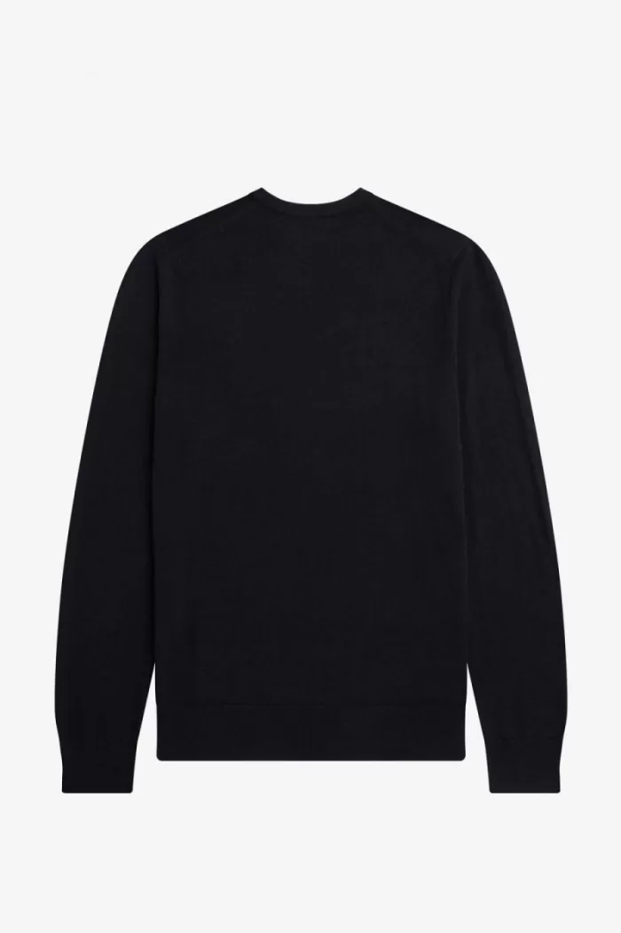 Fred Perry Classic Crew Neck Men’s Jumper Navy SFIPT2647