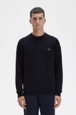 Fred Perry Classic Crew Neck Men’s Jumper Navy SFIPT2647