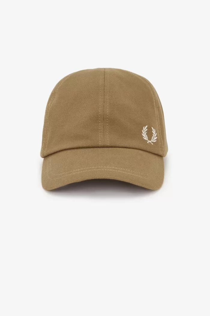 Fred Perry Classic Pique Men’s Caps Brown Beige AMBXC6301