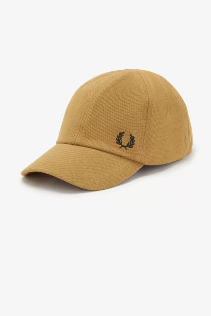 Fred Perry Classic Pique Men’s Caps Dark Coffee Black RTPAF3240