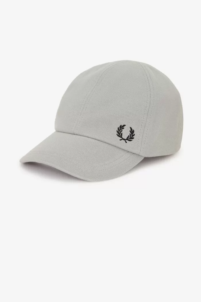 Fred Perry Classic Pique Men’s Caps Grey Black KGAXN9605