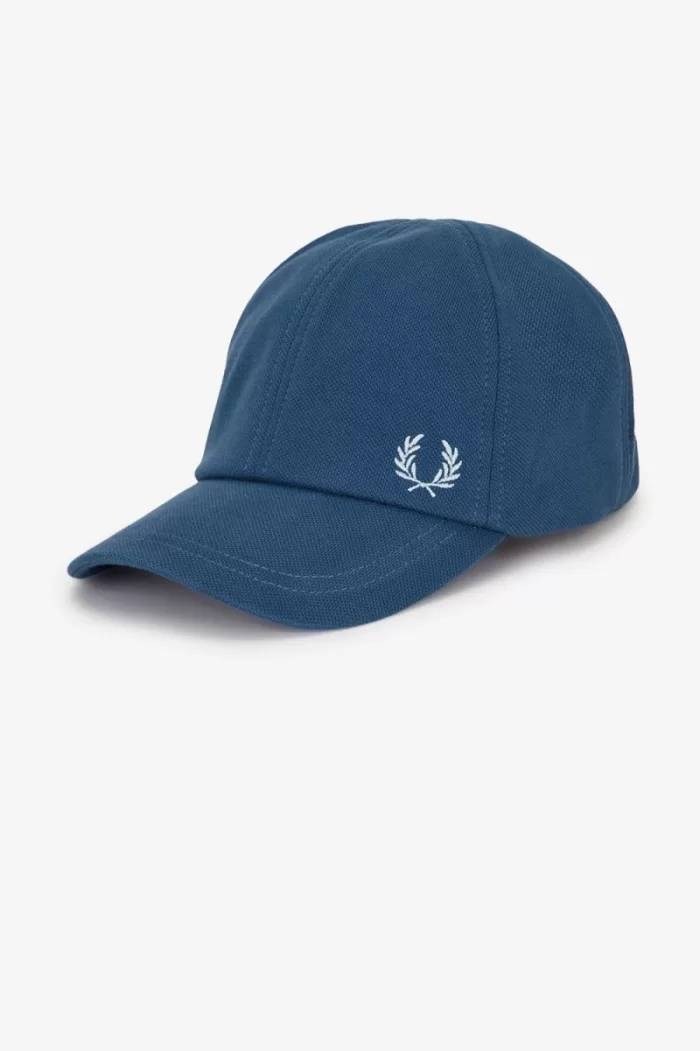 Fred Perry Classic Pique Men’s Caps Midnight Blue Light Aqua XGLOV9402