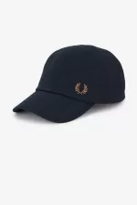 Fred Perry Classic Pique Men’s Caps Navy Brown JXLVC6152